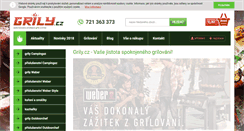 Desktop Screenshot of grily.cz